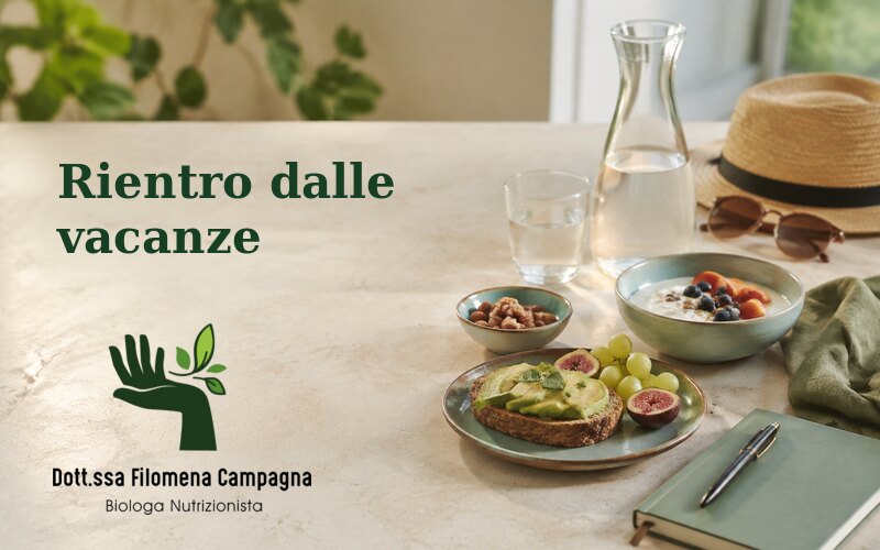Alimentazione dopo le vacanze: ritrovare l’equilibrio senza compensazioni