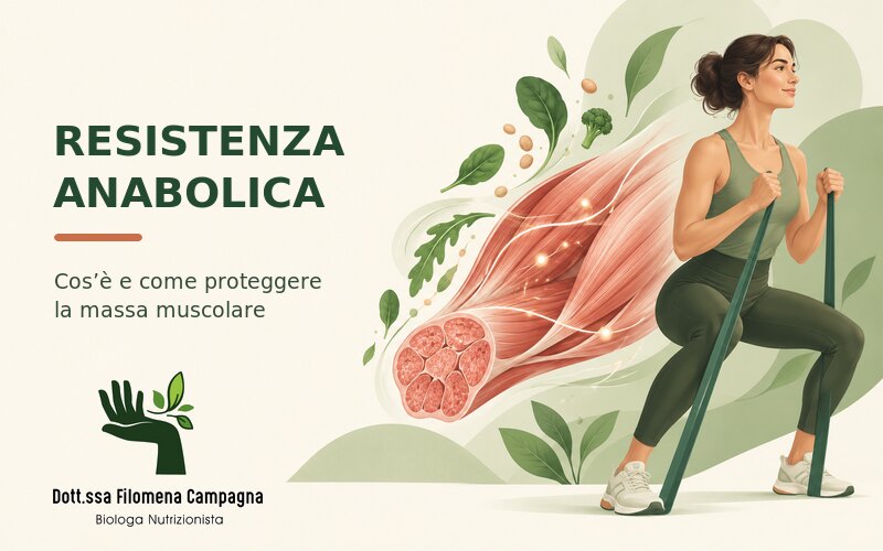 Resistenza anabolica: cos’è e come proteggere i muscoli